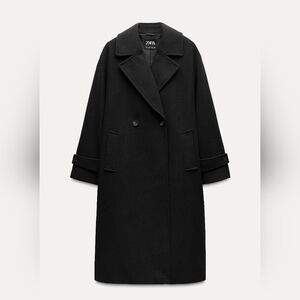 Zara Women's Black Coat